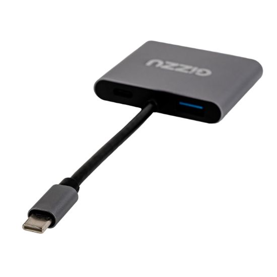 Picture of Gizzu 4-in-1 Type-C to Dual HDMI Hub