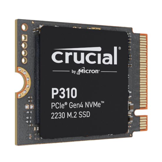Picture of Crucial P310 2TB PCIe Gen4 2230 NVMe M.2 SSD