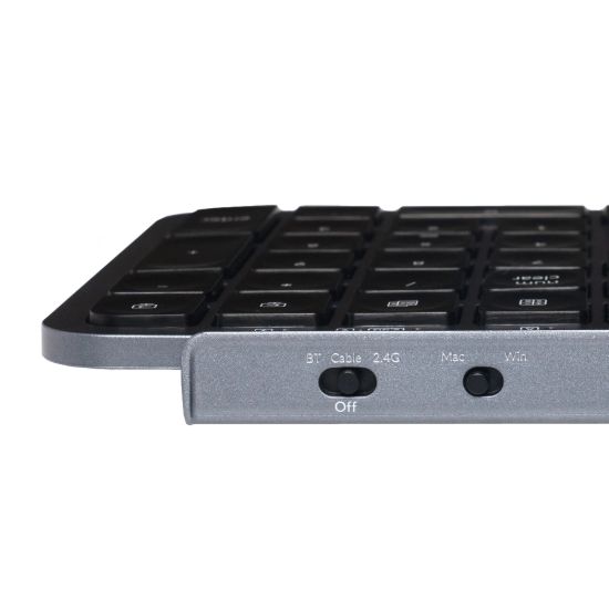 Picture of Keychron B1 Pro Ultra-Slim 75% Wireless Keyboard - Space Grey