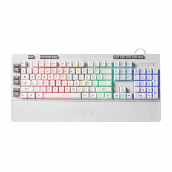 Picture of REDRAGON SHIVA Membrane Keyboard - White