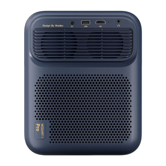 Picture of WANBO MOZART 1 PRO 1080P 900ANSI Android 11 Smart Home Theatre Projector - Dark Blue