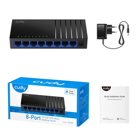Picture of Cudy 8-Port Gigabit Desktop Switch