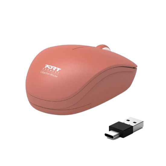 Picture of Port Connect MOUSE COLLECTION II WIRELESS Terracota