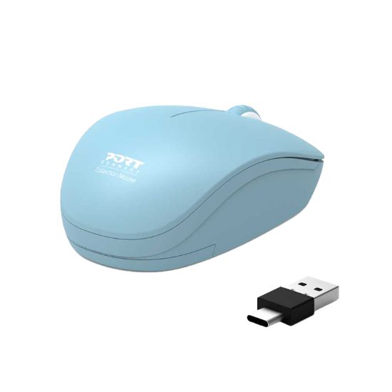 Picture of Port Connect MOUSE COLLECTION II WIRELESS Azur