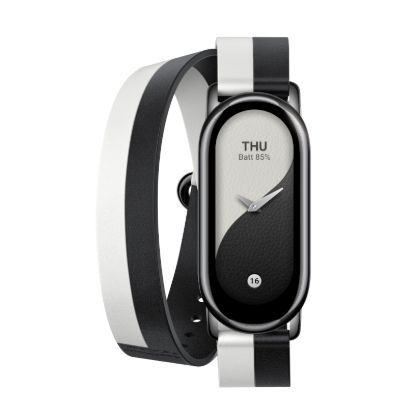 Picture of Xiaomi Smart Band 8 Double Wrap Strap - Black and white