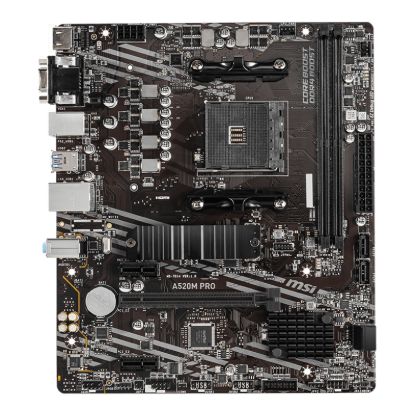 Picture of MSI A520M-PRO AMD AM4 MATX Gaming Motherboard