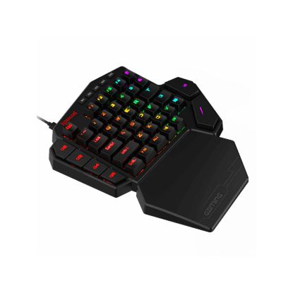 Picture of REDRAGON Diti Elite Pro One-Handed RGB Wireless Mechanical Gaming Keyboard - Black
