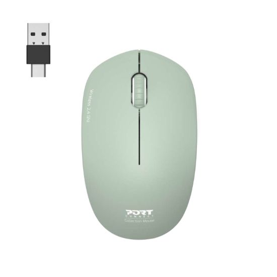 Picture of Port Connect MOUSE COLLECTION II WIRELESS Olive