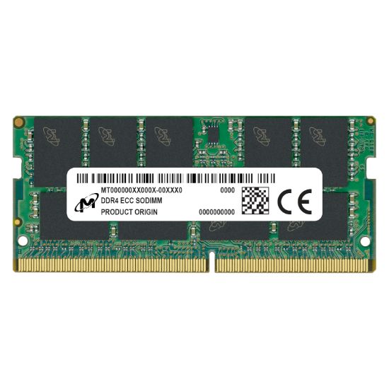 Picture of Micron MTA18ASF4G72HZ-3G2R 32GB 3200MHz DDR4 ECC SODIMM Memory