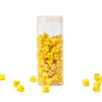 Picture of Keychron Yellow Gateron Phantom Switches 110 pcs