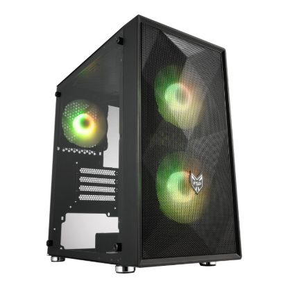 Picture of FSP CST130A Micro-ATX Gaming Chassis - Black