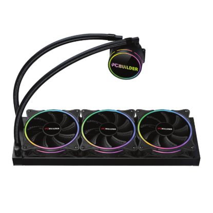 Picture of PCBuilder Hydro Chill 360MM AIO Liquid CPU Cooler ARGB