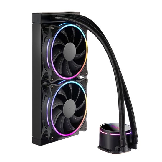 Picture of PCBuilder Hydro Chill 240MM AIO Liquid CPU Cooler ARGB