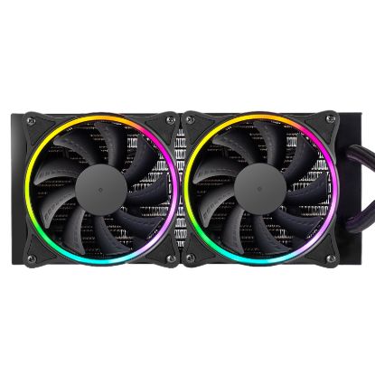 Picture of PCBuilder Hydro Chill 240MM AIO Liquid CPU Cooler ARGB
