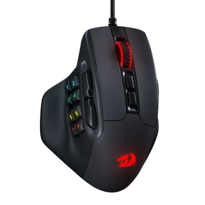 Picture of REDRAGON Aatrox 6200DP RGB MMO Gaming Mouse - Black