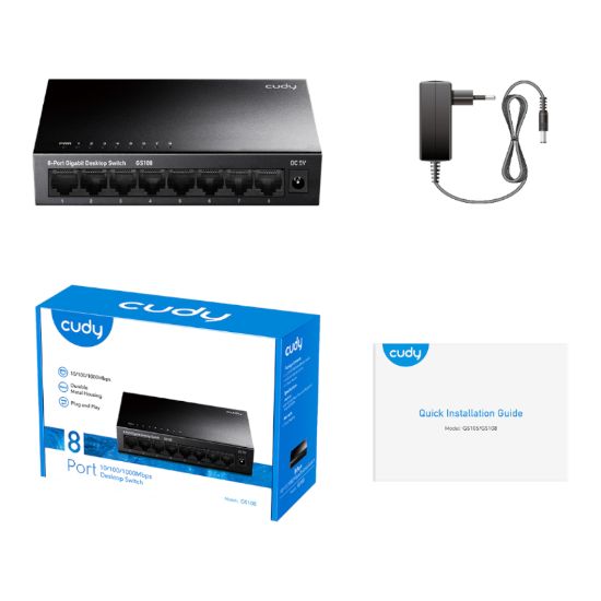 Picture of Cudy 8-Port Gigabit Metal Switch