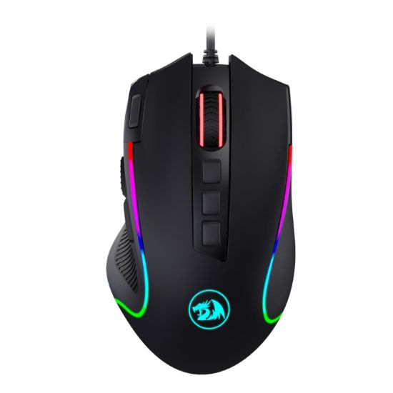 Picture of REDRAGON PREDATOR 4000DPI RGB Ergo Gaming Mouse - Black
