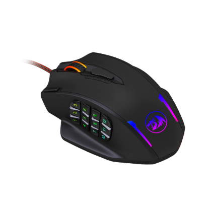 Picture of REDRAGON IMPACT 12400DPI MMO Gaming Mouse - Black