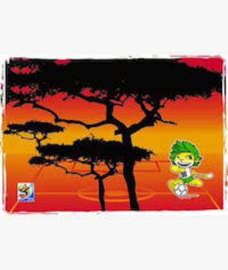 Picture of UniQue Zakumi Running  Mouse Pad