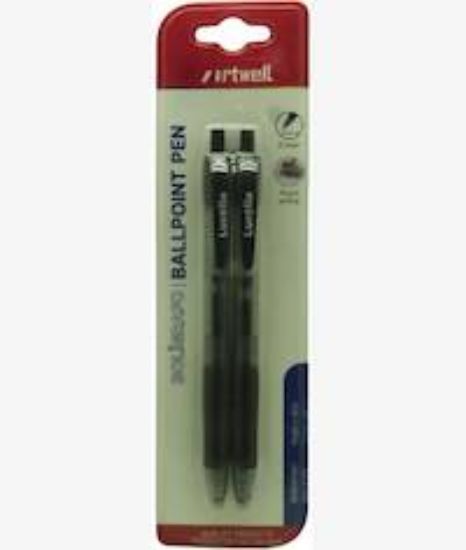 Picture of Artwell 2 Pack Ballpoint Black Pens