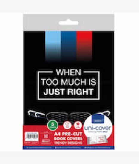 Picture of Marlin A4 BMW Power Precut Book Covers 5PK