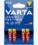 Picture of Varta LongLife Alkaline AAA Max Power 4 Pack Battery