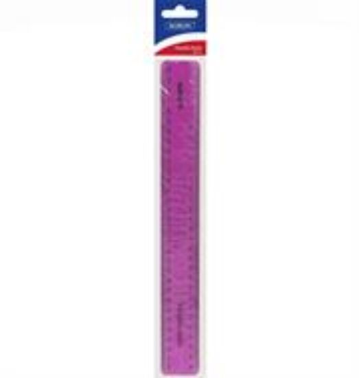 Picture of Marlin Flexible 30cm Ruler Pink