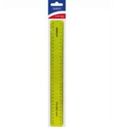 Picture of Marlin Flexible 30cm Ruler Yellow