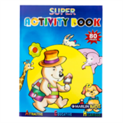 Picture of Marlin Kids Super Activity Books 80 Page