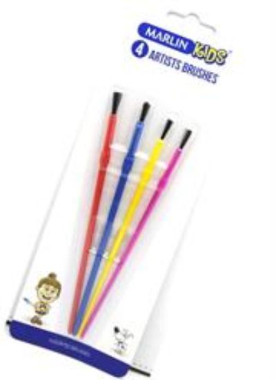 Picture of Marlin Artist Brush Set Plastc X4