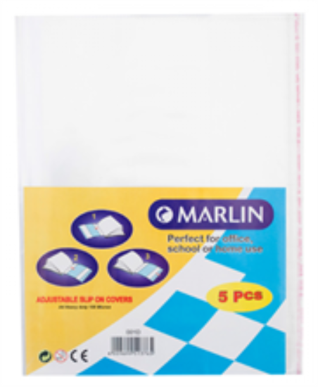 Picture of Marlin A4 Slipon Book Covers 120micron