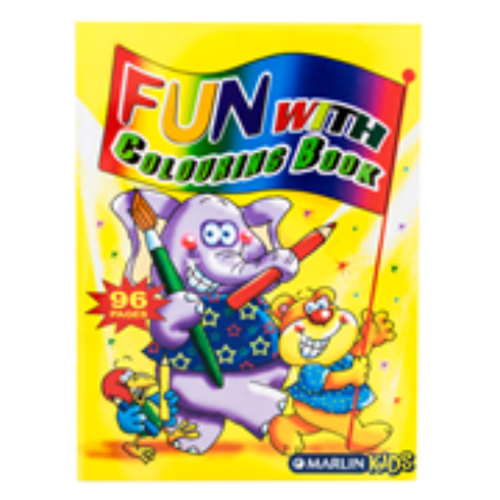 Picture of Marlin Kids Fun with Colouring Books 96 page
