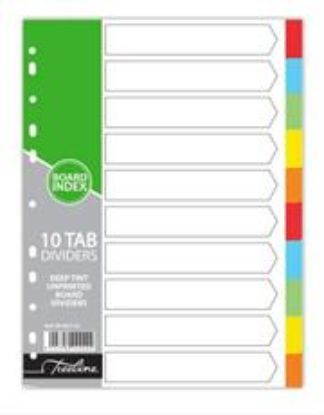 Picture of Treeline A4 File Divider Board Tab