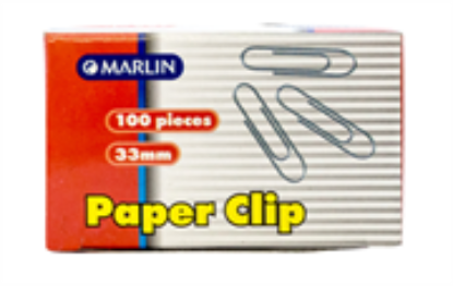 Picture of Marlin Paper Clips Silver