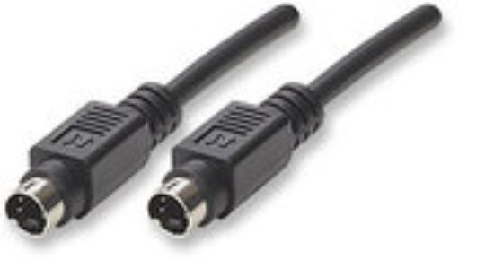 Picture of Manhattan S-Video 4 Pin 1.8m Cable Black