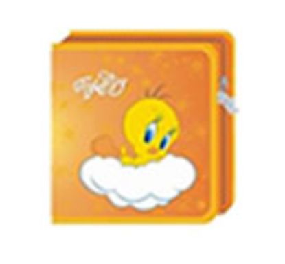 Picture of Tweety 40 CD Wallet Colour ORANGE