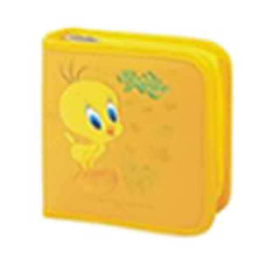 Picture of Tweety 40 CD Wallet Colour YELLOW