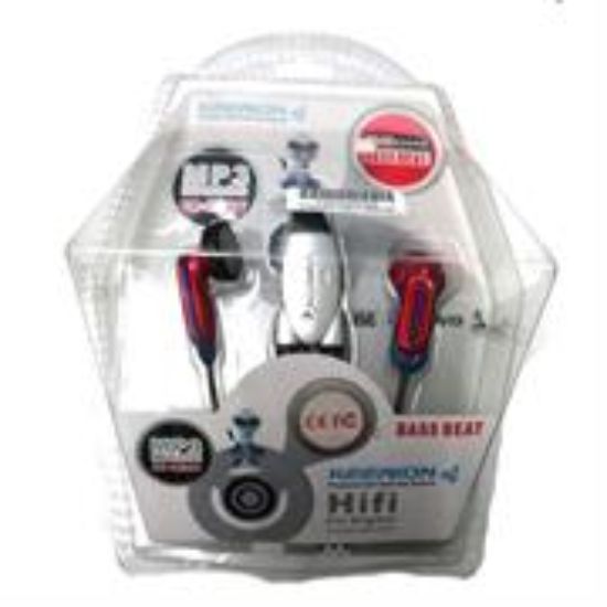 Picture of Geeko In Ear Wired Earphones With Volume Control