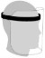 Picture of Casey Faceshield With Adjustable Elastic Black Band