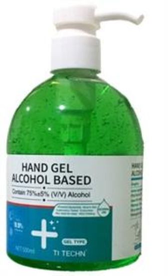 Picture of Casey TI Techn 500ml Apple Green Hand Sanitiser in Pump