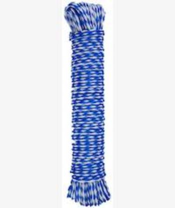 Picture of Casey Ski 6mm X 10mm Blue and White Rope
