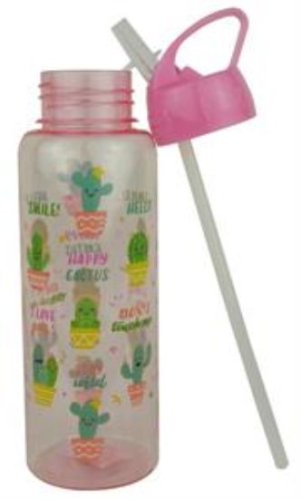 Picture of Casey FlipTop 1 Litre Plastic Water Bottle Pink