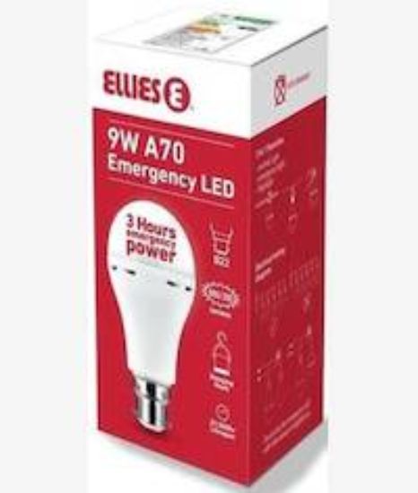 Picture of Ellies B22 9W A60 FLEM9WB22W Rechargeable Bulb