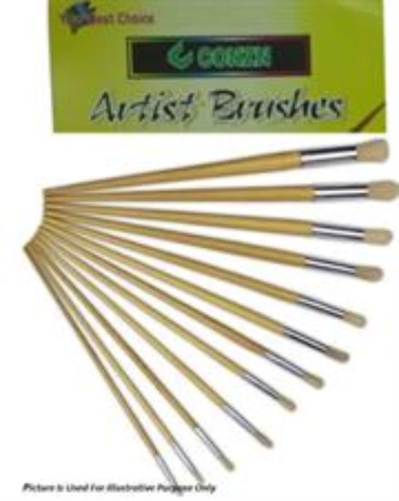 Picture of Brainware Artist 12 Nylon Brush Set