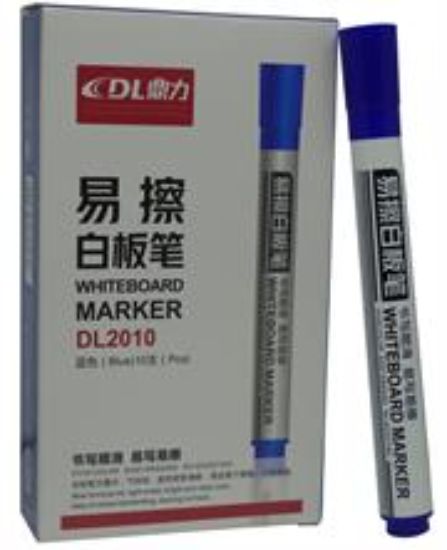 Picture of DLOffice Whiteboard Marker Blue Pack of 10