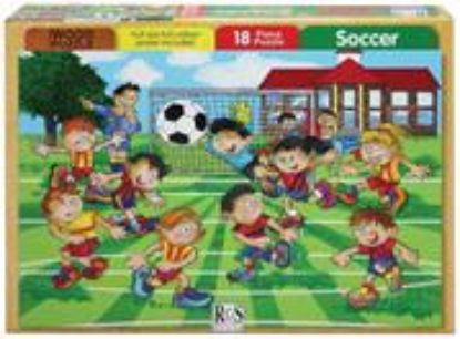 Picture of RGS 18pc Soccer Wooden Puzzle
