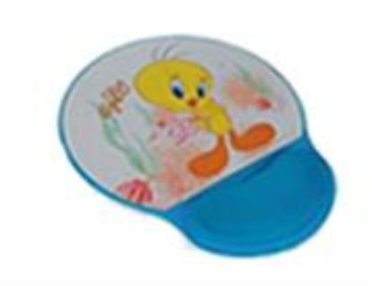 Picture of Tweety Wrist Rest Blue Mouse Pad