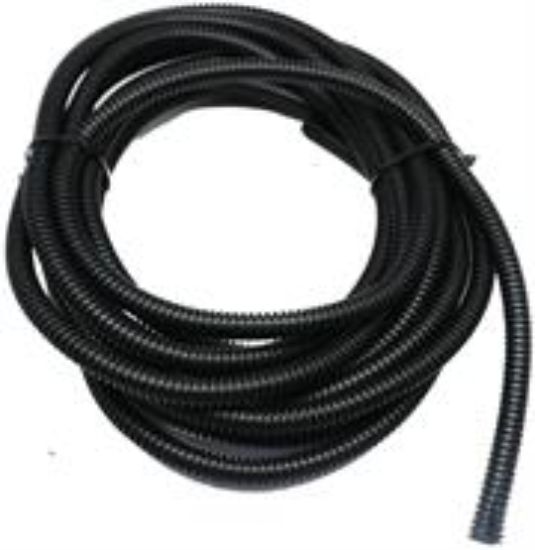 Picture of Solarix Flexible Conduit 10mm Diameter PVC Black 5 Metre