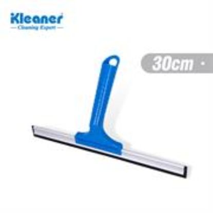 Picture of Kleaner Short Handle Aluminum head window cleaning wiper blue and grey