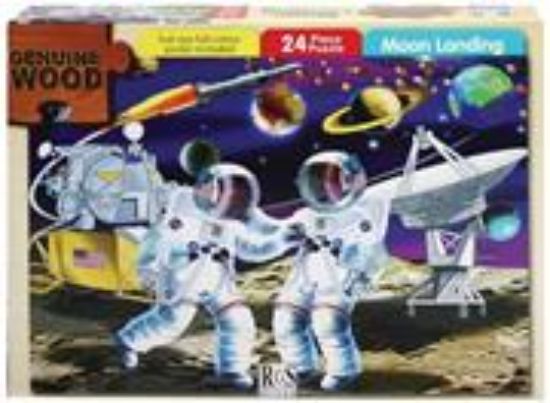 Picture of RGS 24pc Moon Landing Wooden Puzzle